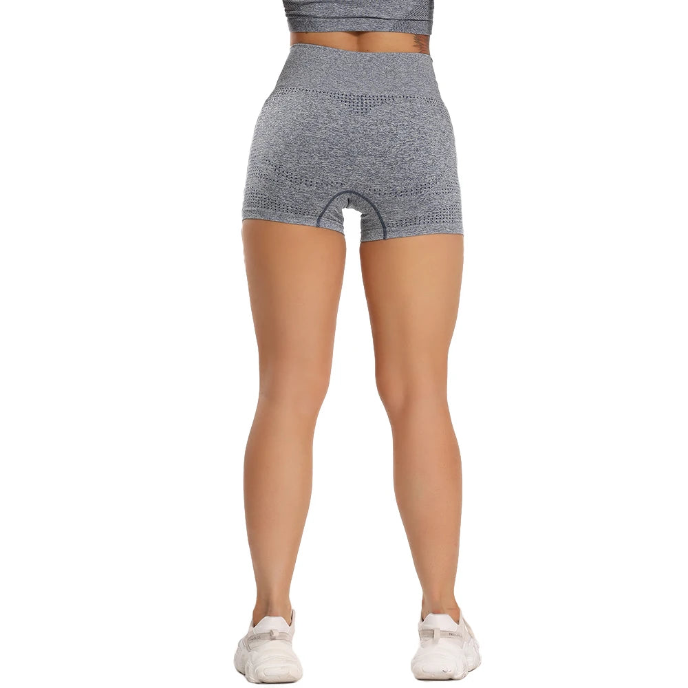 High Waist Energy Seamless Yoga Shorts