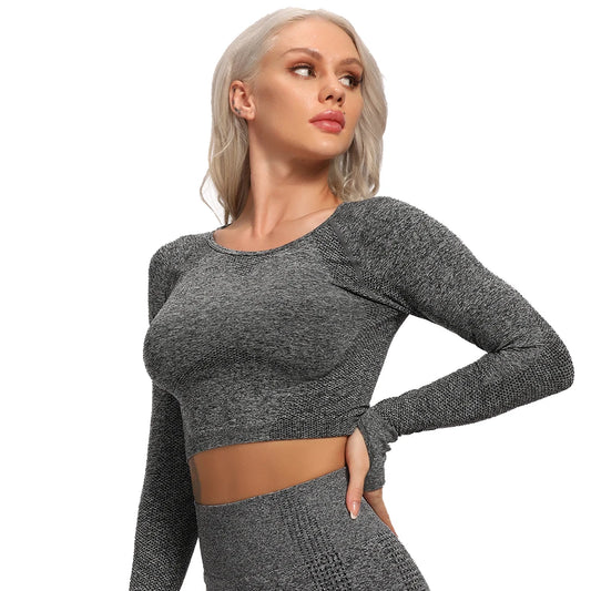 Seamless Yoga Top for Women