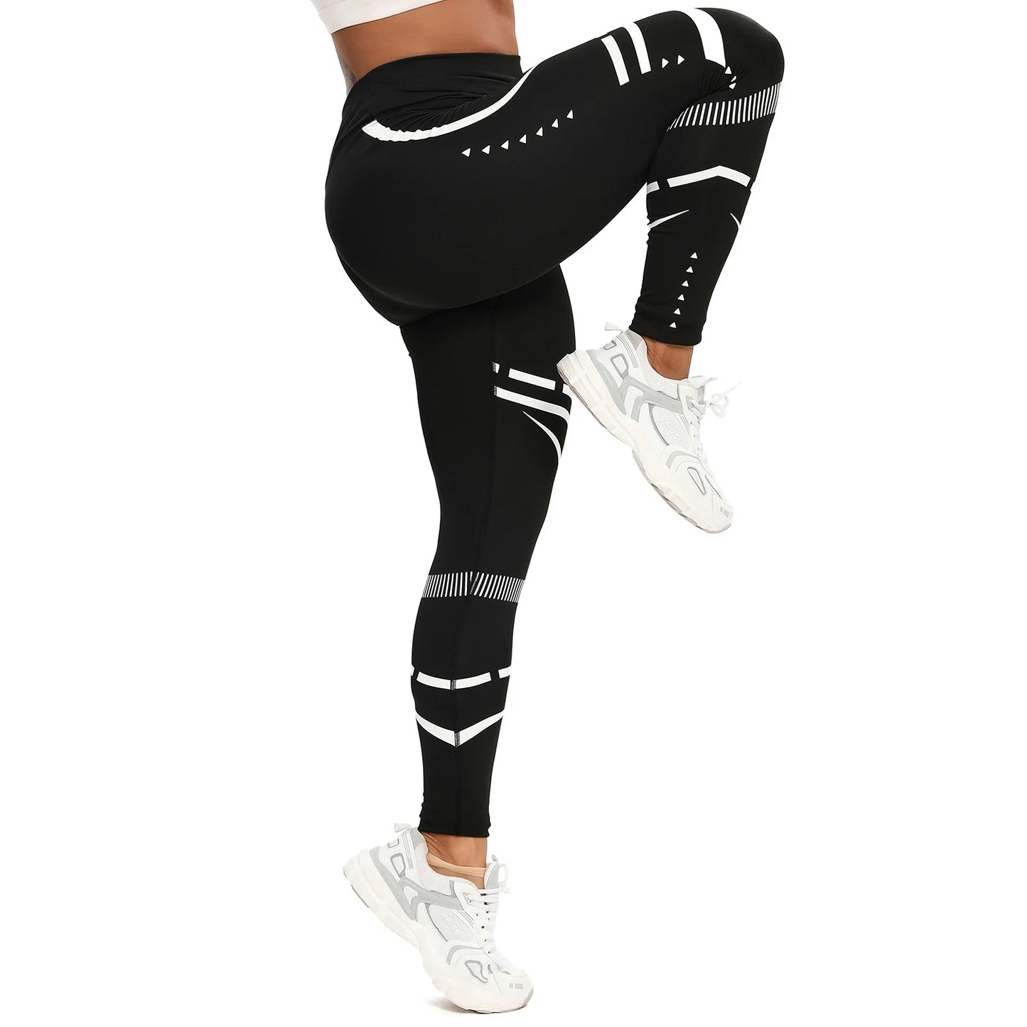 Push Up Hip Workout Elastic Tights