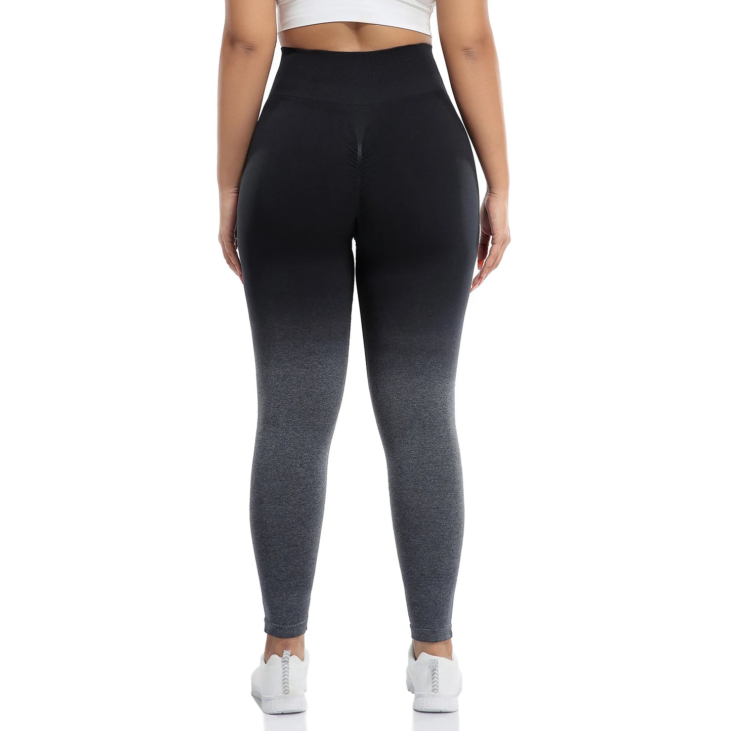 Gradient Seamless Yoga Pants for Fitness