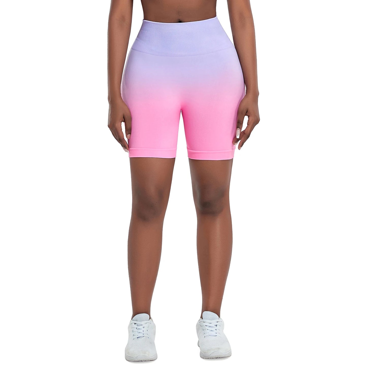 Seamless Gradient Yoga Shorts